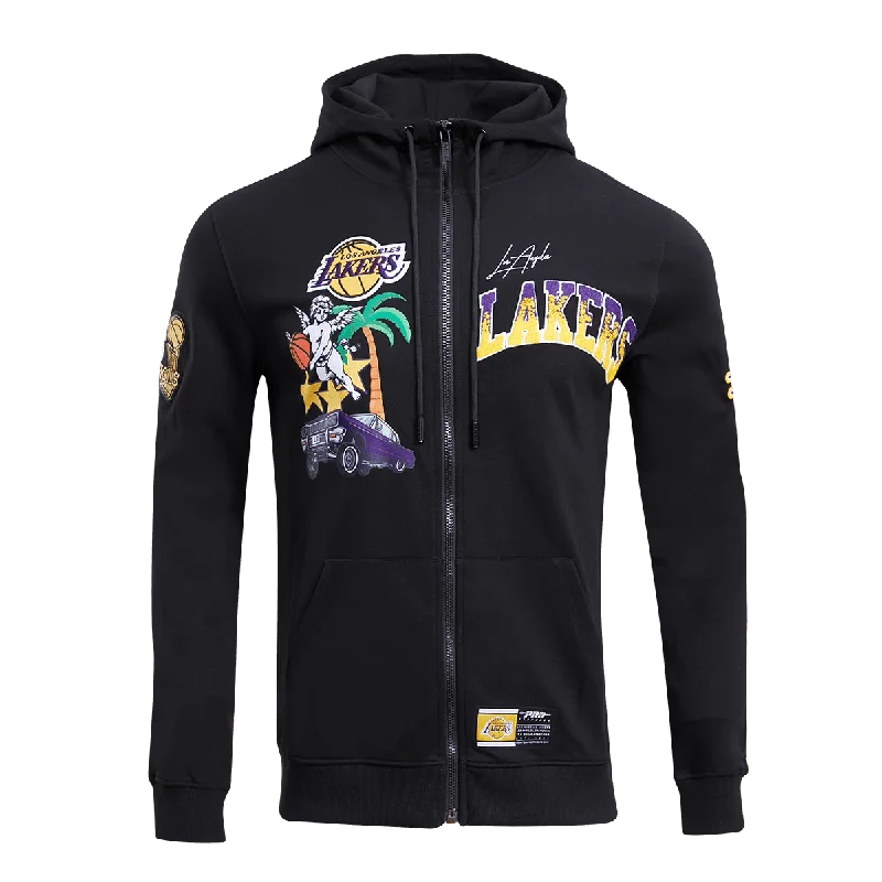 NBA LOS ANGELES LAKERS HOMETOWN FZ HOODIE (BLACK)