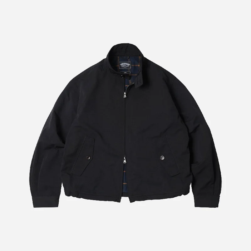 BUDDY HARRINGTON JACKET - BLACK