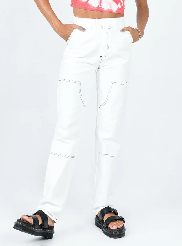 Jadene Pants White