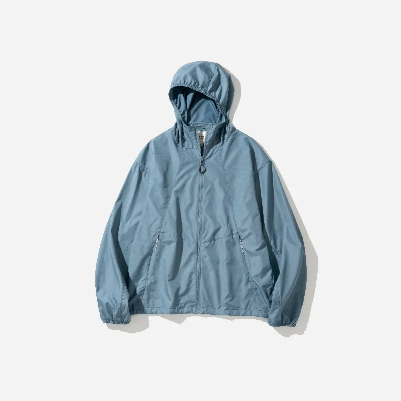 PACKABLE LIGHT WIND JACKET - TEAL BLUE