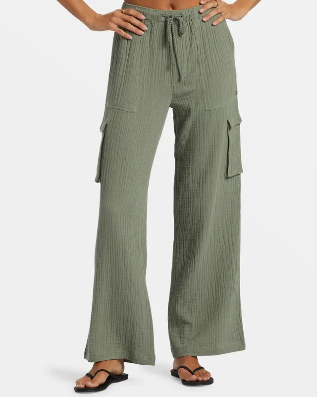 Precious High Waist Cargo Pants