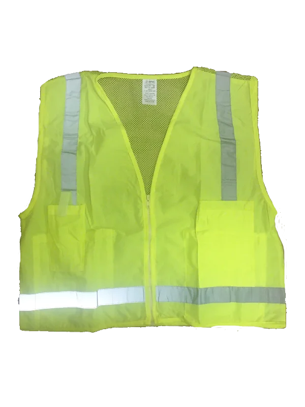 Reflective Economy Zip Vest