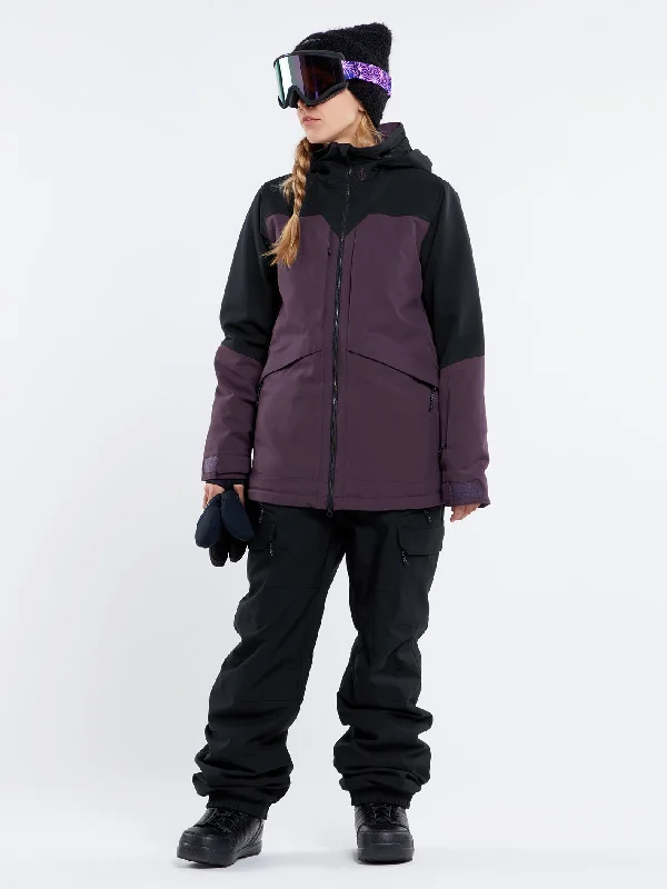 Womens Shelter 3D Stretch Jacket - Blackberry