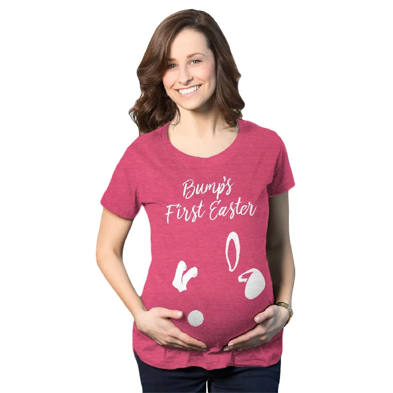 Bumps First Easter Maternity T Shirt