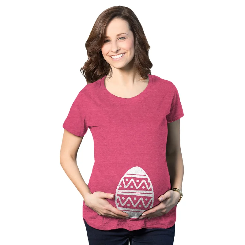 Easter Egg Baby Bump Maternity T Shirt