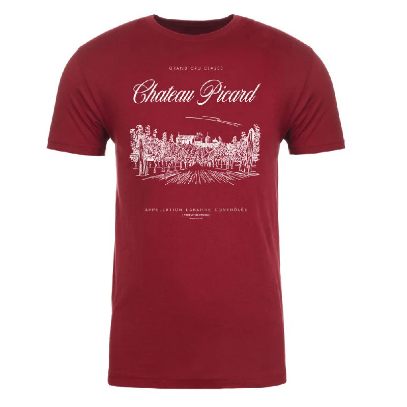 Star Trek: Picard Chateau Picard Vineyard Logo Adult Short Sleeve T-Shirt