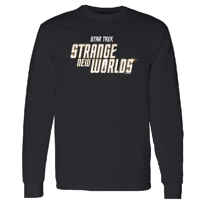 Star Trek: Strange New Worlds Flare Logo Adult Long Sleeve T-Shirt