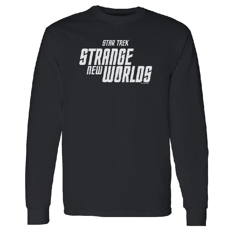 Star Trek: Strange New Worlds Logo Adult Long Sleeve T-Shirt