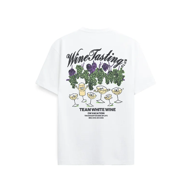 Team White Wine T-Shirt - White