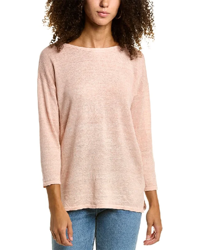 J.McLaughlin Alva Linen Crewneck Sweater