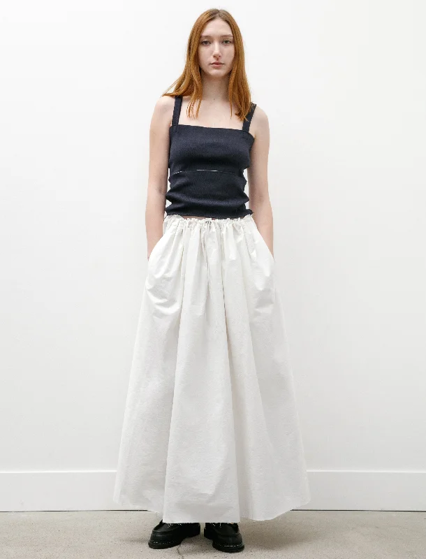 Simple Skirt Off White