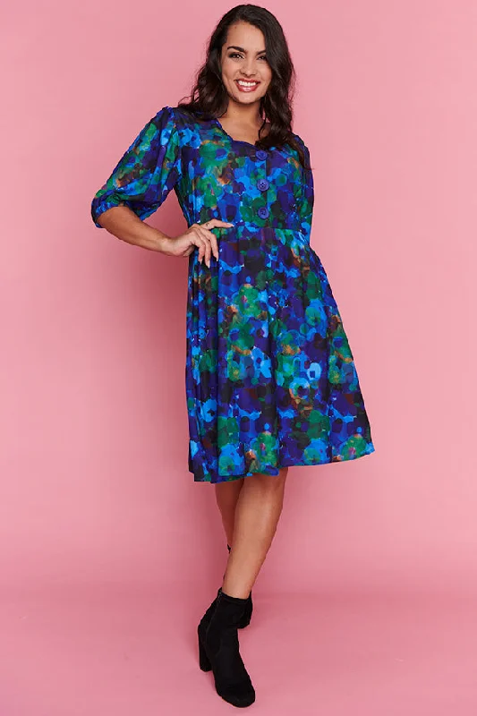 Tess Midnight Garden Dress