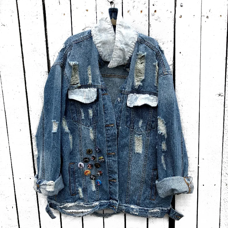 'ALWAYS INSPIRED' DENIM JACKET