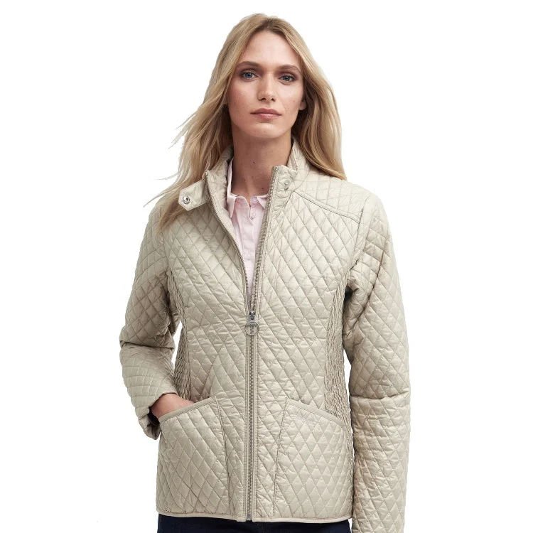 Barbour Ladies Swallow Quilt Jacket - Light Sand